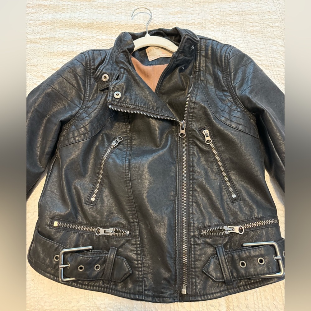 We The Free leather jacket